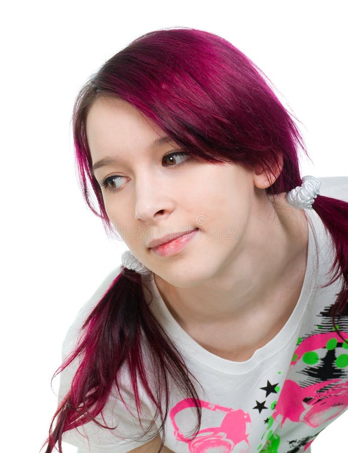 clay hite add Purple Hair Emo photo