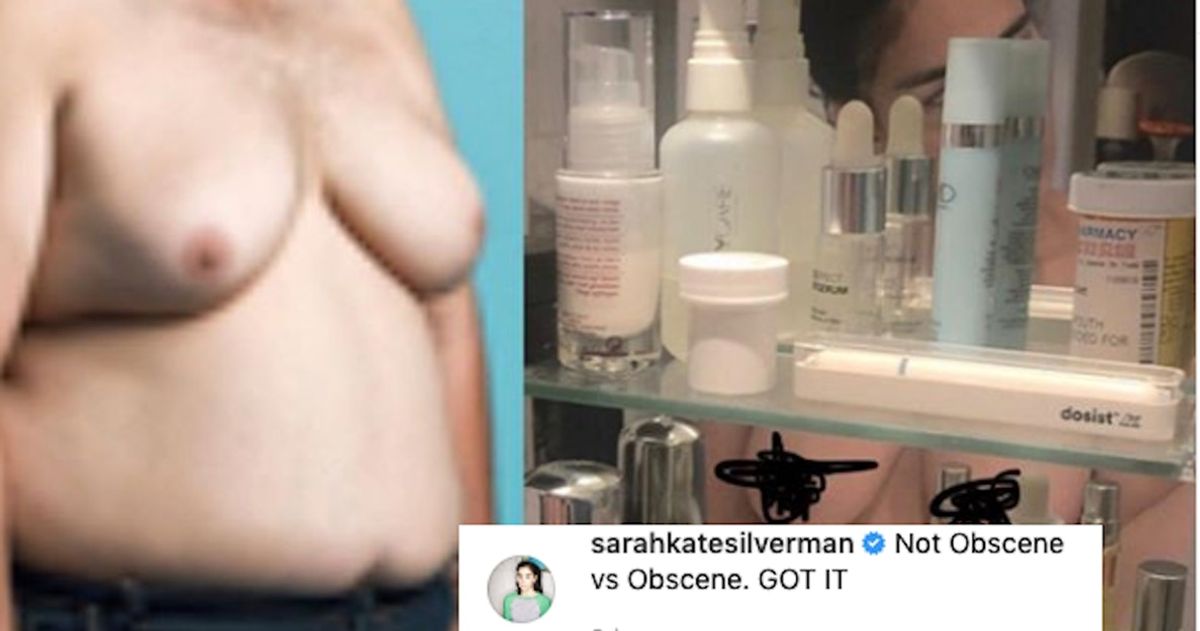 ann stocks add Sarah Silverman Nsfw photo