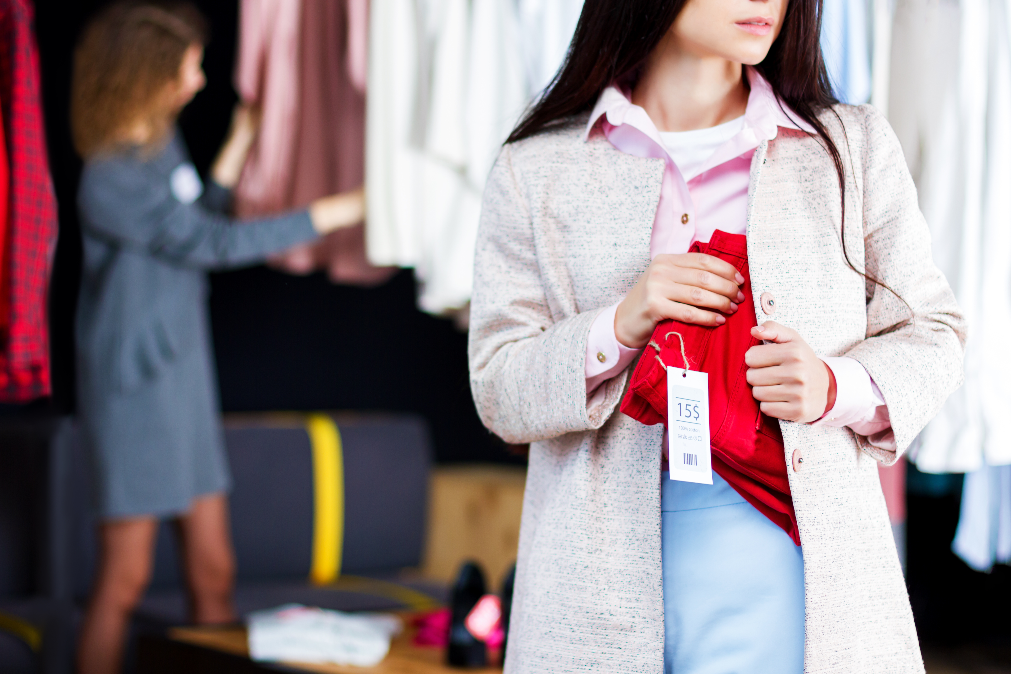 Shoplifter Punished 7184