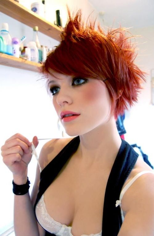 cindy christodoulou add Short Hair And Big Tits photo