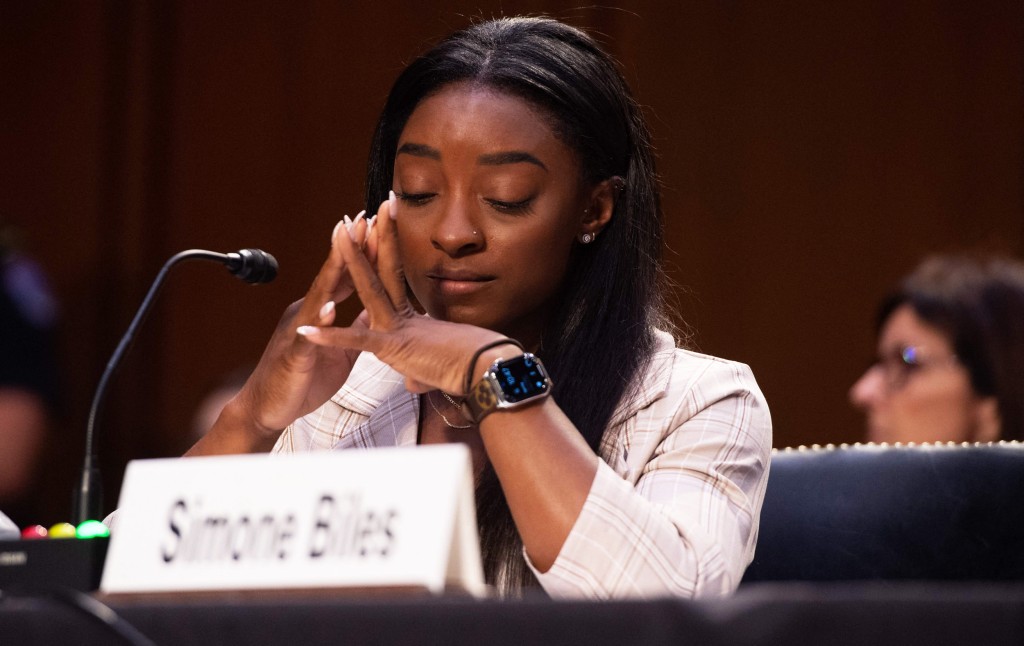 aj trosclair add Simone Biles Nude photo