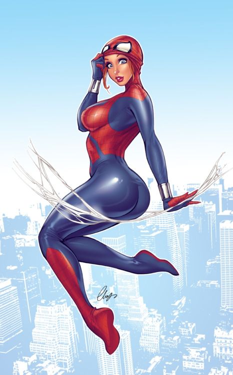 aviv baron add Spider Girl Naked photo