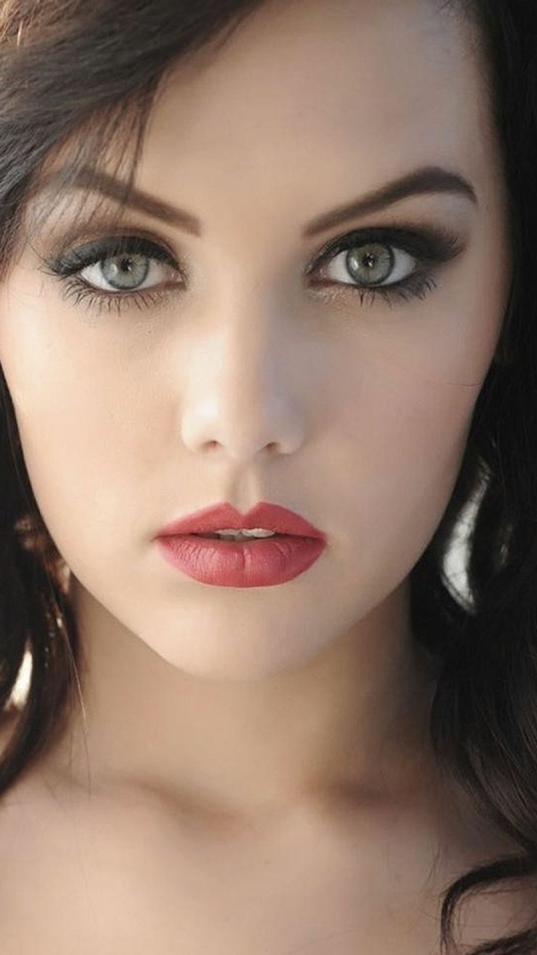 adam row add Sweet Girl With Beautiful Eyes Swallows Loads Easily photo
