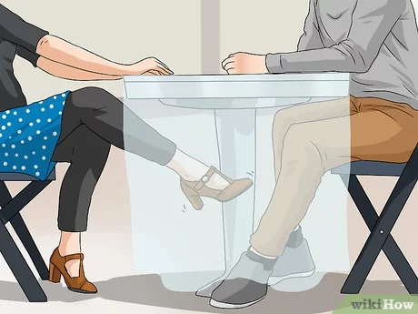 bill pippin add Teasing Under Table photo