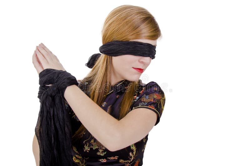 alice mooi add Tied And Blindfold photo