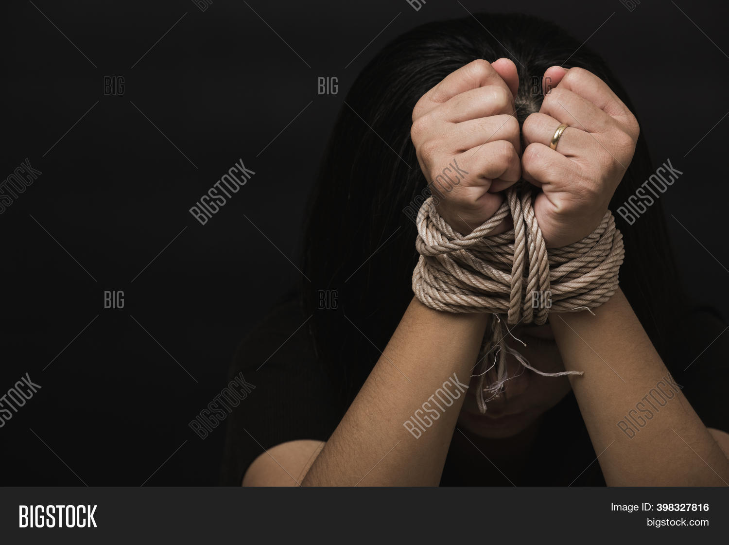 Tied Up Slave 215