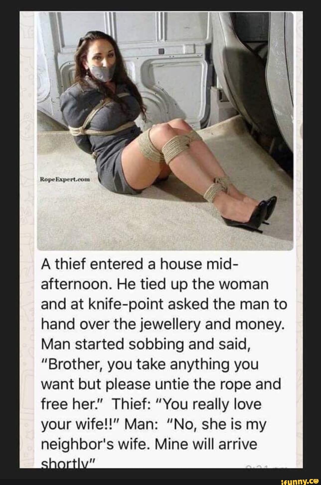 adam feil add Wife Tied Up photo