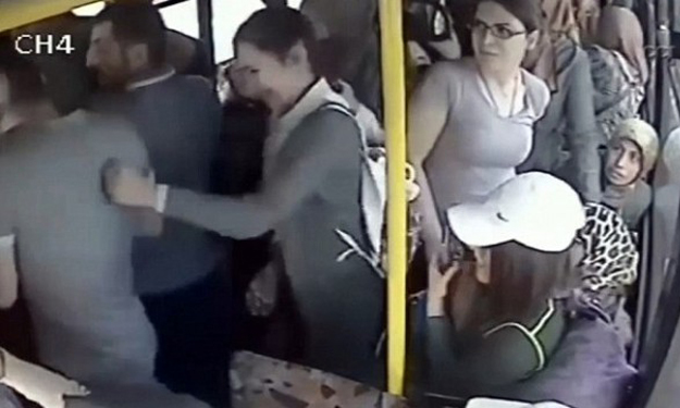 daeja smith add Woman Groped On Bus photo